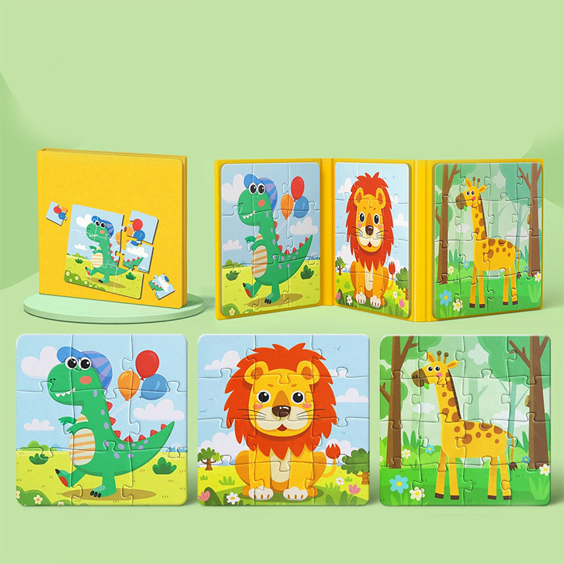 Children's Magnetic Puzzle Book
