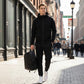 Men's Hooded Zip-Up Tracksuit Set