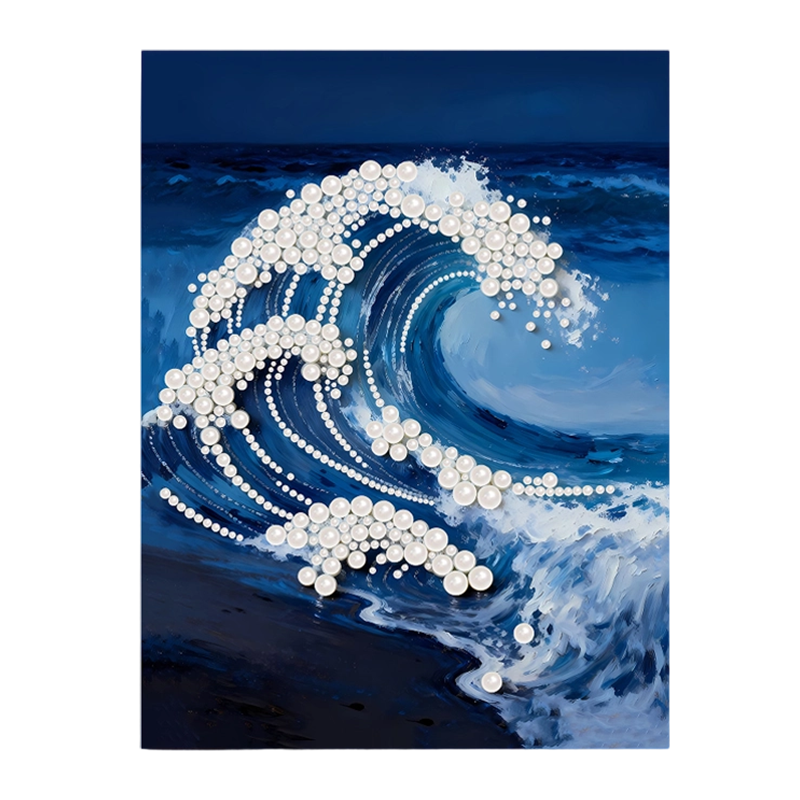 🎨 DIY 3D Pearl Painting Kit – Creative Wall Art Gift, 30×40cm