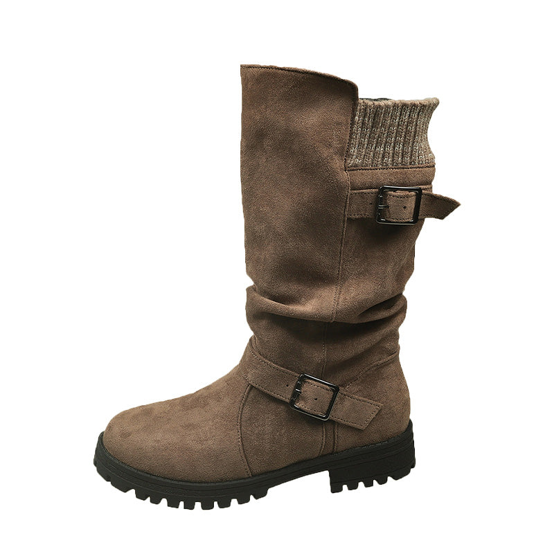Women's Slouchy Mid-Calf Boots