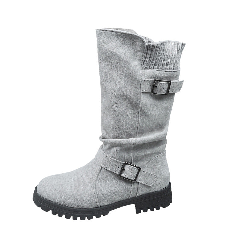 Women's Slouchy Mid-Calf Boots
