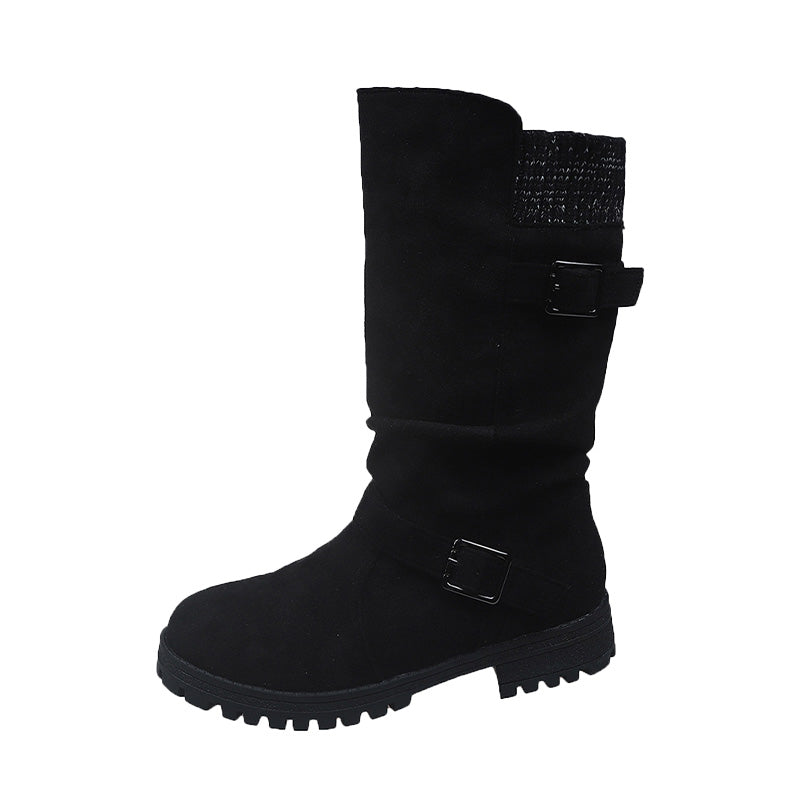 Women's Slouchy Mid-Calf Boots