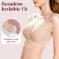 Women’s Seamless Push-Up Bra with Shoulder Pads