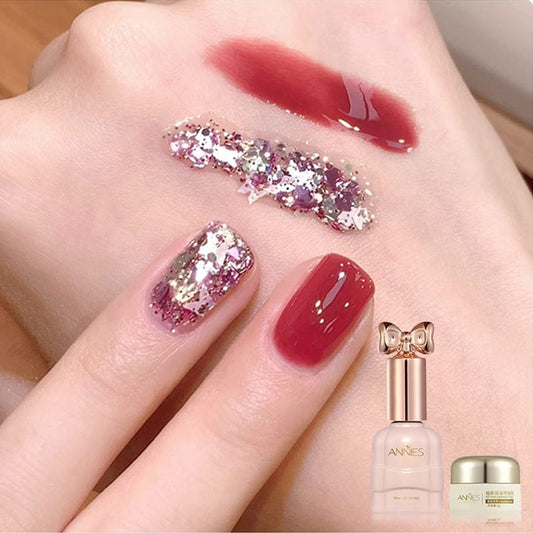 💅Fashion Glitter Dual-Color Nail Polish Combo Set