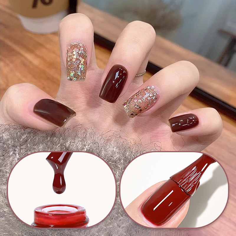 💅Fashion Glitter Dual-Color Nail Polish Combo Set
