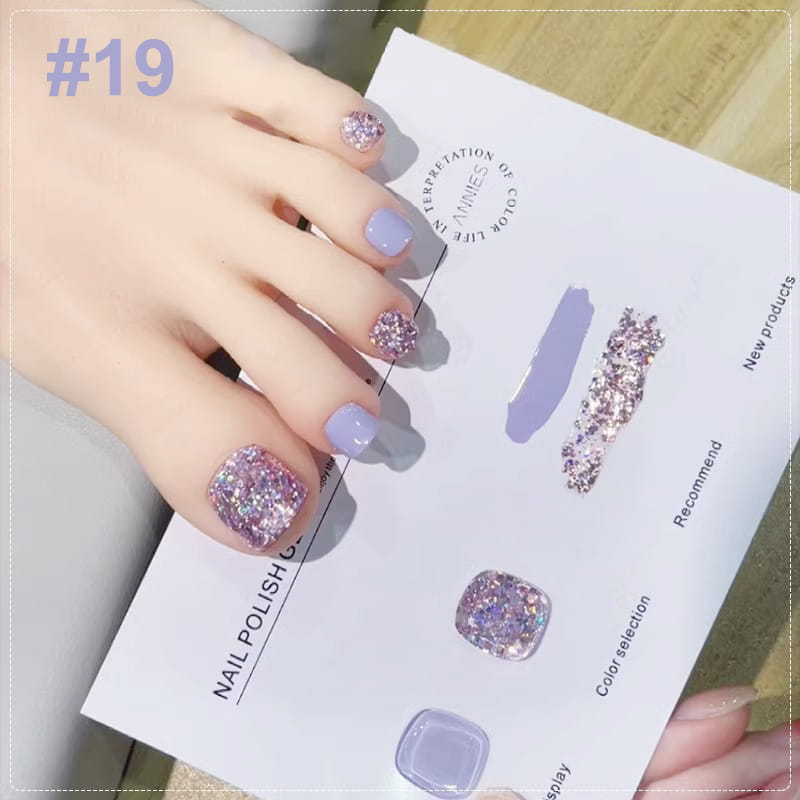 💅Fashion Glitter Dual-Color Nail Polish Combo Set