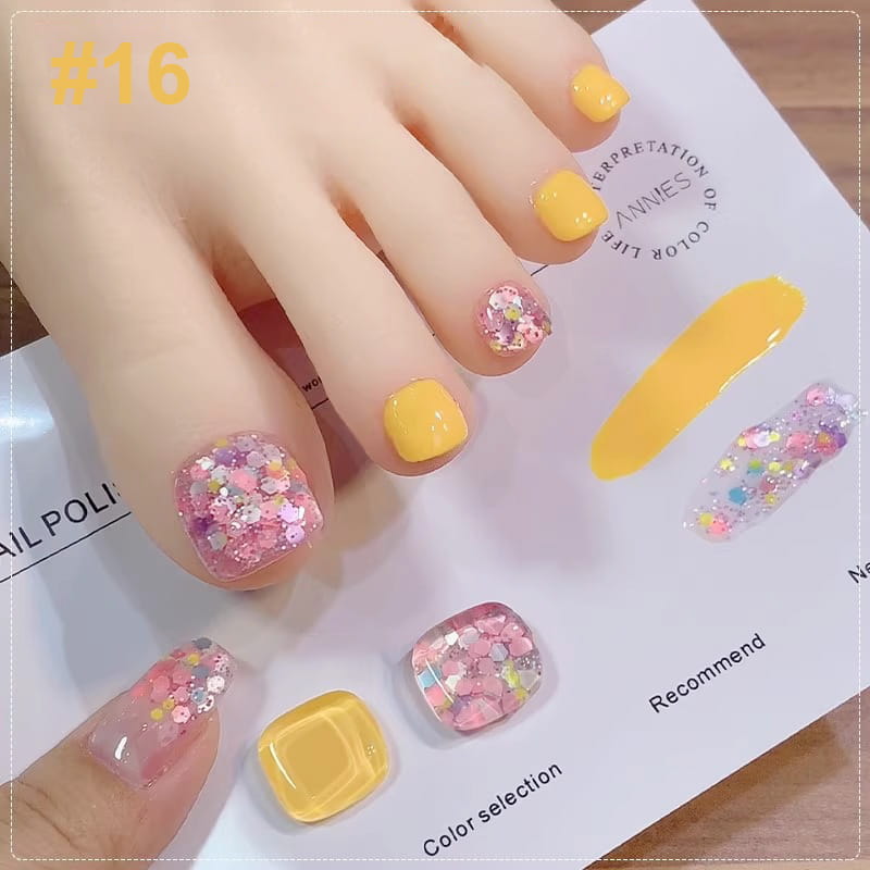 💅Fashion Glitter Dual-Color Nail Polish Combo Set