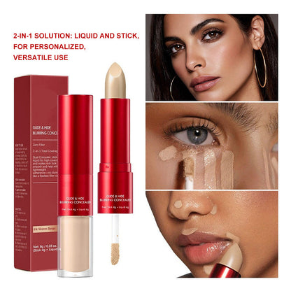 💜LAST DAY - BUY 1 GET 1 FREE💜Dual-Ended Long-Lasting Lightweight Concealer