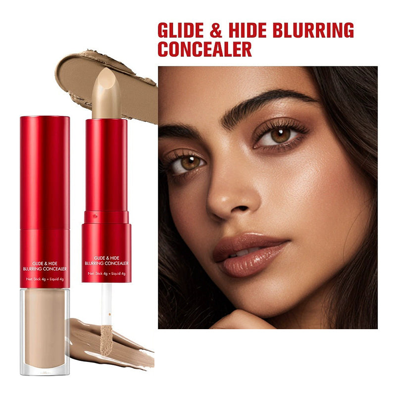 💜LAST DAY - BUY 1 GET 1 FREE💜Dual-Ended Long-Lasting Lightweight Concealer