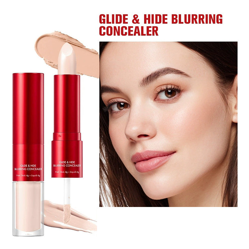 💜LAST DAY - BUY 1 GET 1 FREE💜Dual-Ended Long-Lasting Lightweight Concealer