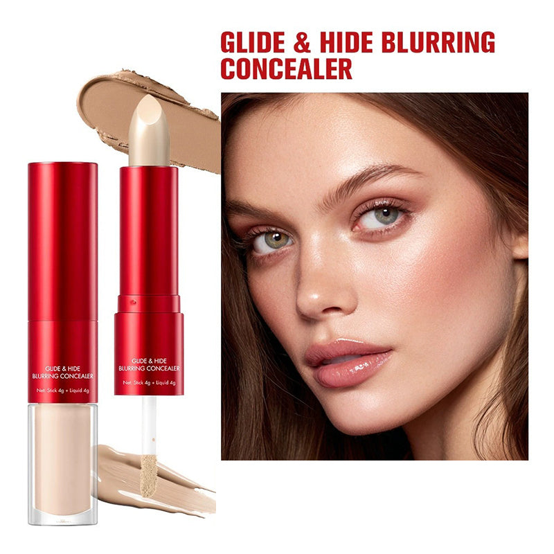 💜LAST DAY - BUY 1 GET 1 FREE💜Dual-Ended Long-Lasting Lightweight Concealer