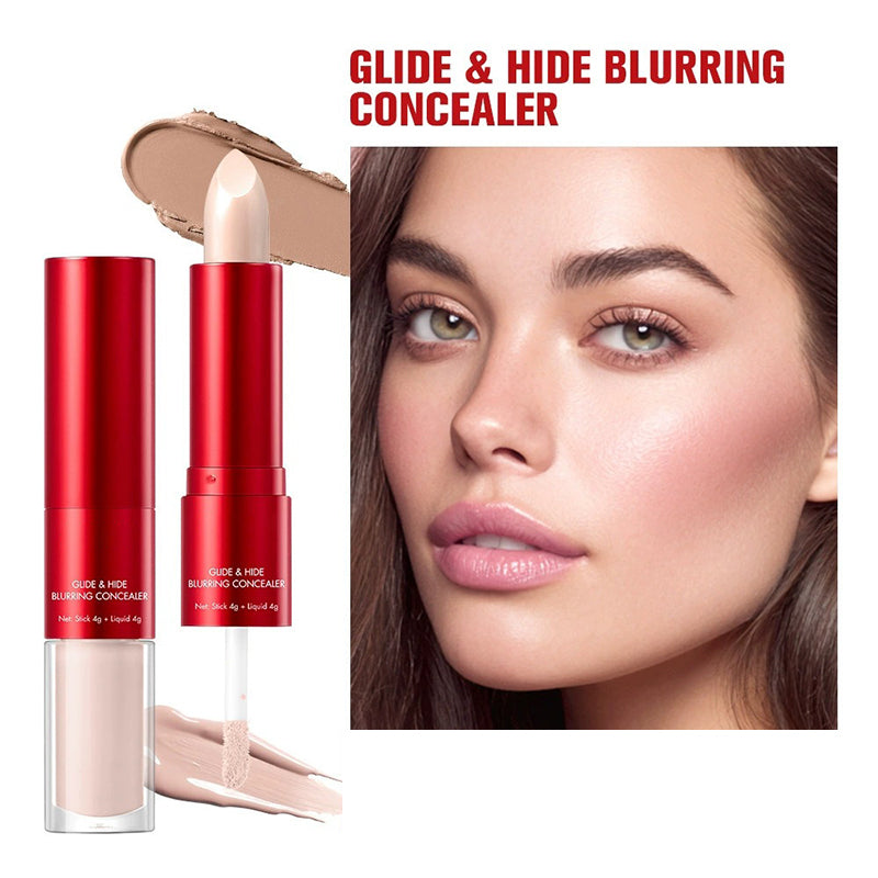 💜LAST DAY - BUY 1 GET 1 FREE💜Dual-Ended Long-Lasting Lightweight Concealer