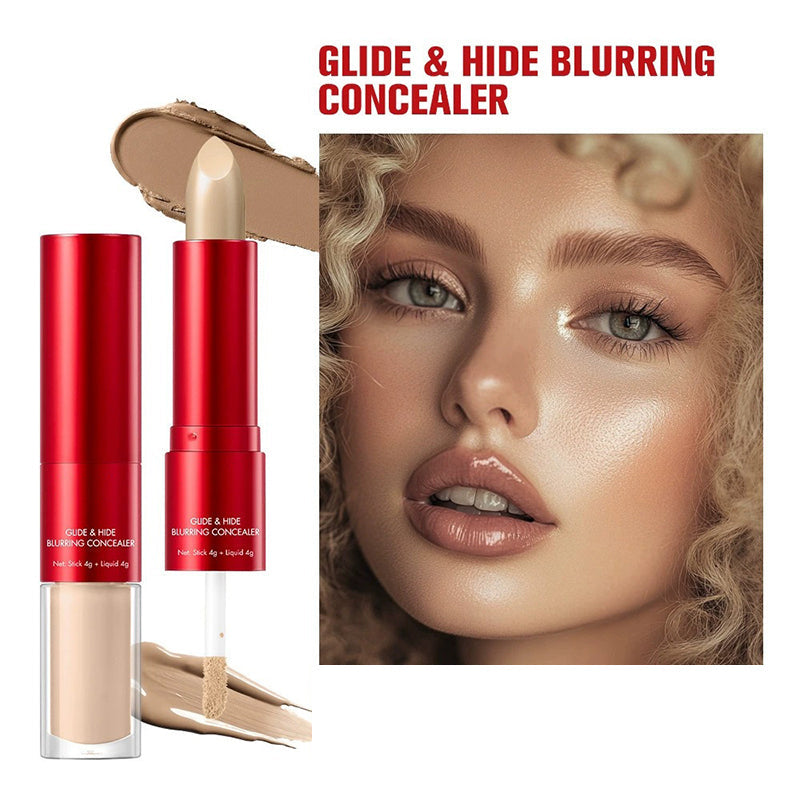 💜LAST DAY - BUY 1 GET 1 FREE💜Dual-Ended Long-Lasting Lightweight Concealer