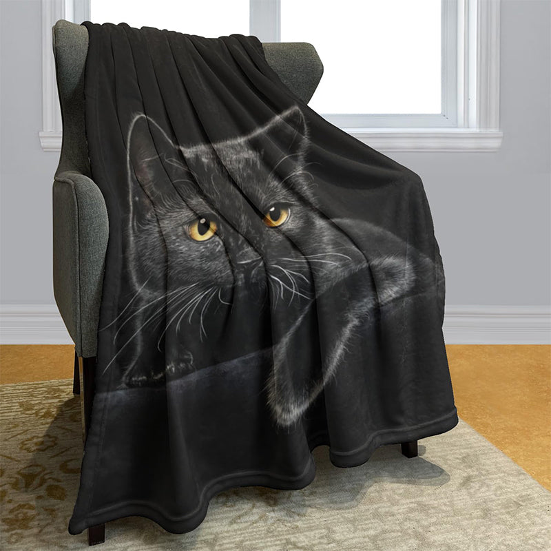 🐱Black Cat All-Season Cozy Blanket