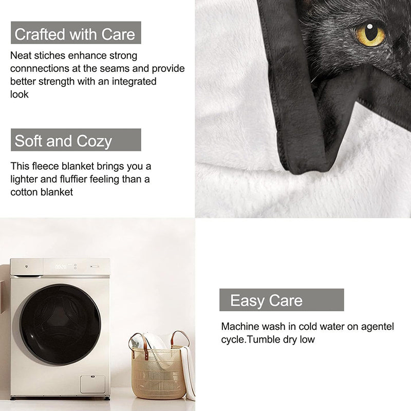 🐱Black Cat All-Season Cozy Blanket