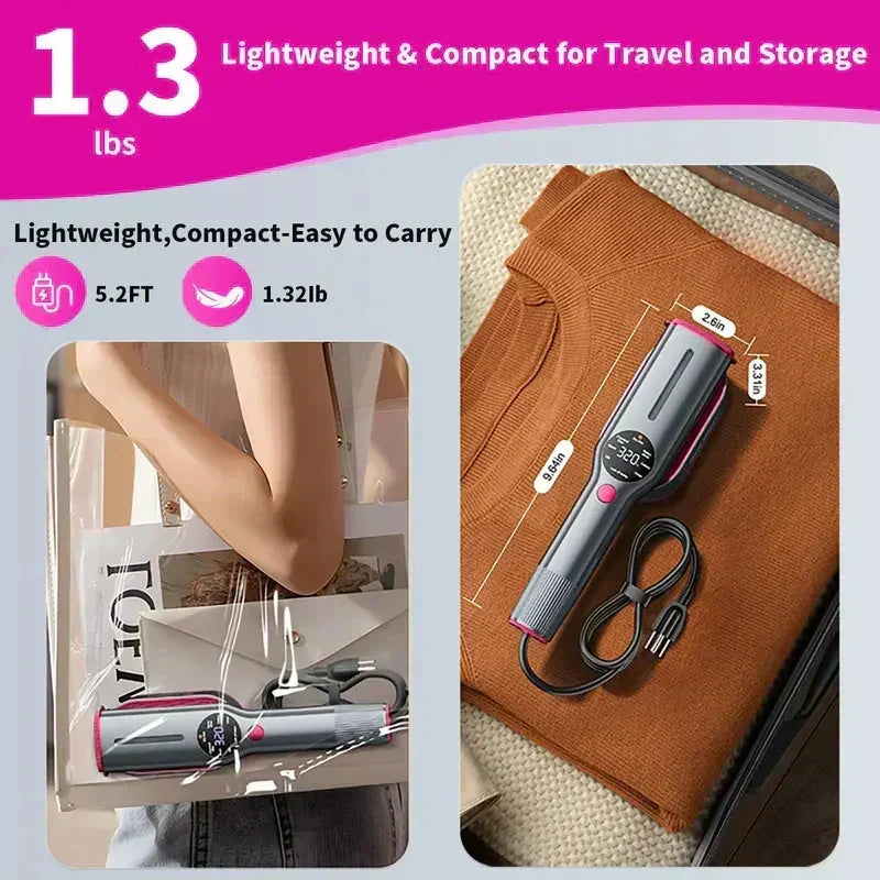 🥳2026 HOT SALE 50% OFF! 💞🧺💨Steam Iron & Steamer 2-in-1 – Kills 99.99% mites & bacteria. 5s preheat, 150ml tank. Ceramic plate, even heat. Safe for silk to cotton. Your fabric care essential. 🛡️🌿