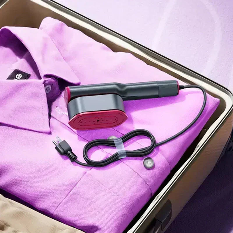🥳2026 HOT SALE 50% OFF! 💞🧺💨Steam Iron & Steamer 2-in-1 – Kills 99.99% mites & bacteria. 5s preheat, 150ml tank. Ceramic plate, even heat. Safe for silk to cotton. Your fabric care essential. 🛡️🌿