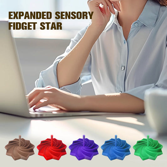 Expanded Sensory Fidget Star