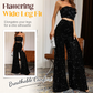Women’s Fashion Sequin Wide-Leg Pants