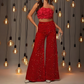 Women’s Fashion Sequin Wide-Leg Pants
