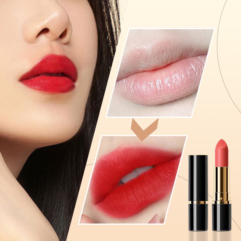 Matte Smooth Moisturizing Lipstick with Richly Pigmented