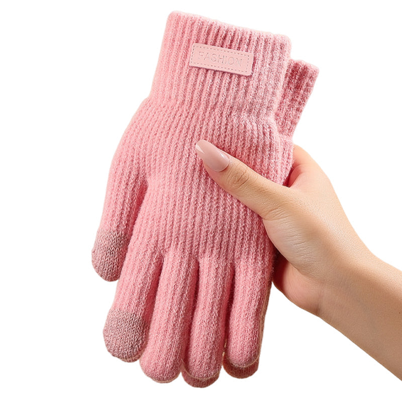 Warm Thermal Knit Touchscreen Gloves