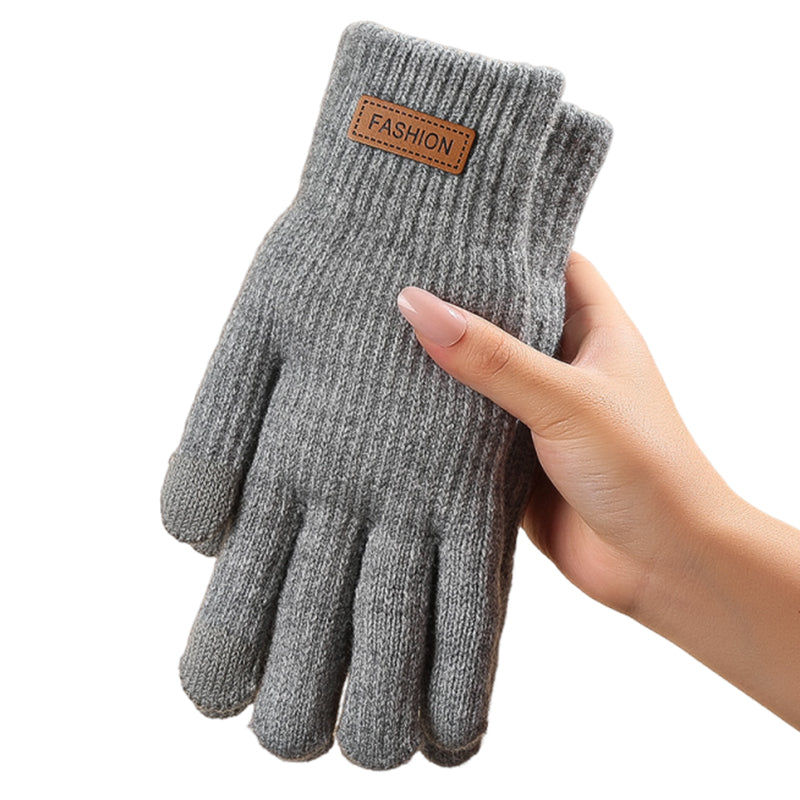 Warm Thermal Knit Touchscreen Gloves