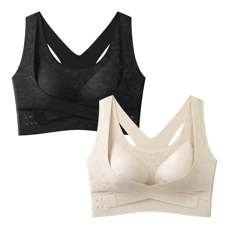 💖✨ All-Day Comfort Meets Perfect Shape! Criss-Cross Lift & Sculpt Bra 50% OFF👚⚡️