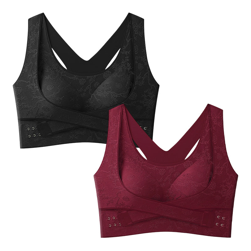 💖✨ All-Day Comfort Meets Perfect Shape! Criss-Cross Lift & Sculpt Bra 50% OFF👚⚡️