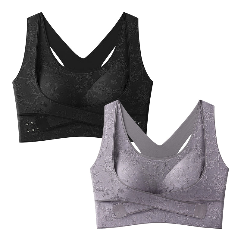 💖✨ All-Day Comfort Meets Perfect Shape! Criss-Cross Lift & Sculpt Bra 50% OFF👚⚡️