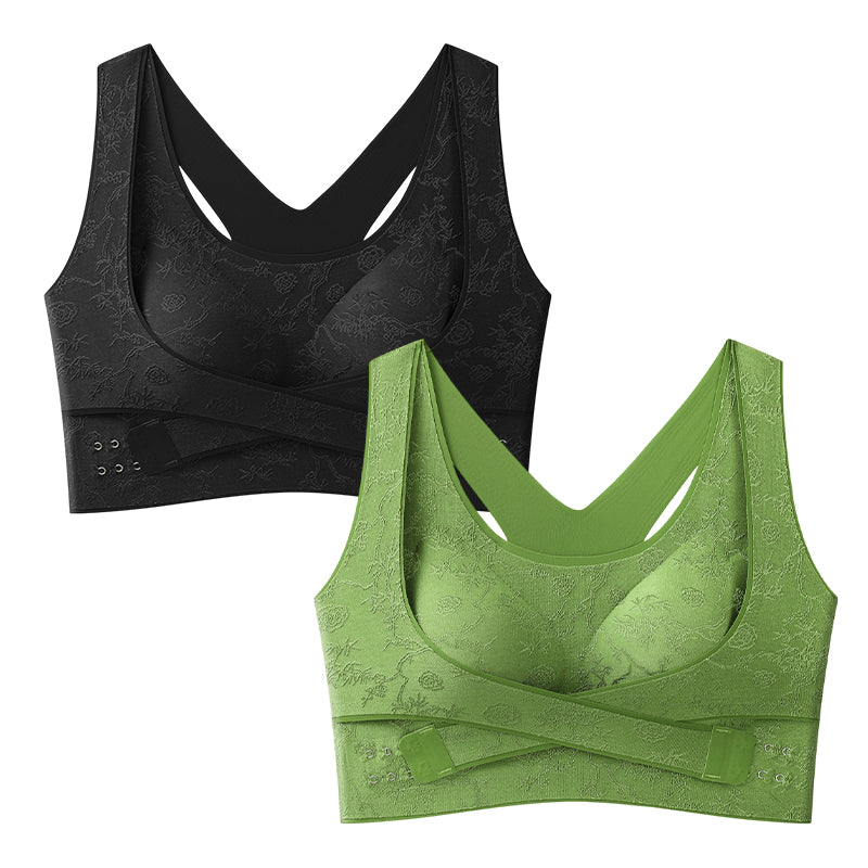 💖✨ All-Day Comfort Meets Perfect Shape! Criss-Cross Lift & Sculpt Bra 50% OFF👚⚡️