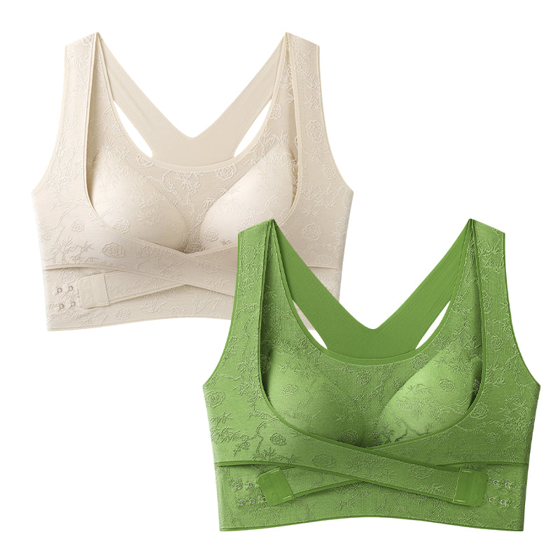 💖✨ All-Day Comfort Meets Perfect Shape! Criss-Cross Lift & Sculpt Bra 50% OFF👚⚡️