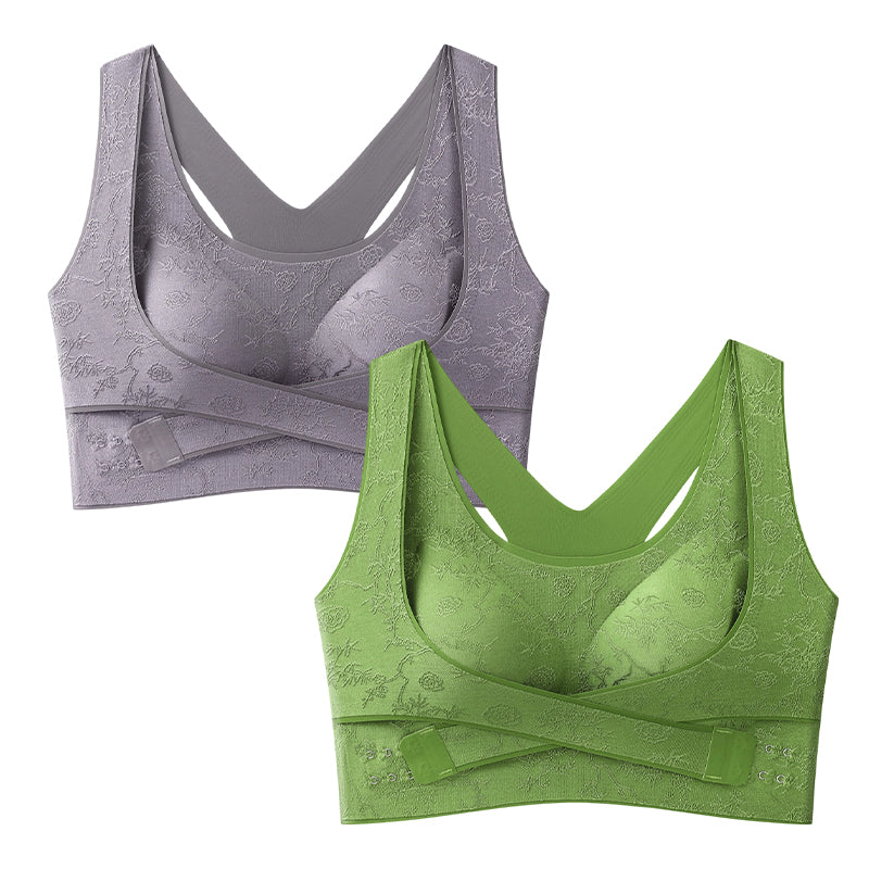 💖✨ All-Day Comfort Meets Perfect Shape! Criss-Cross Lift & Sculpt Bra 50% OFF👚⚡️