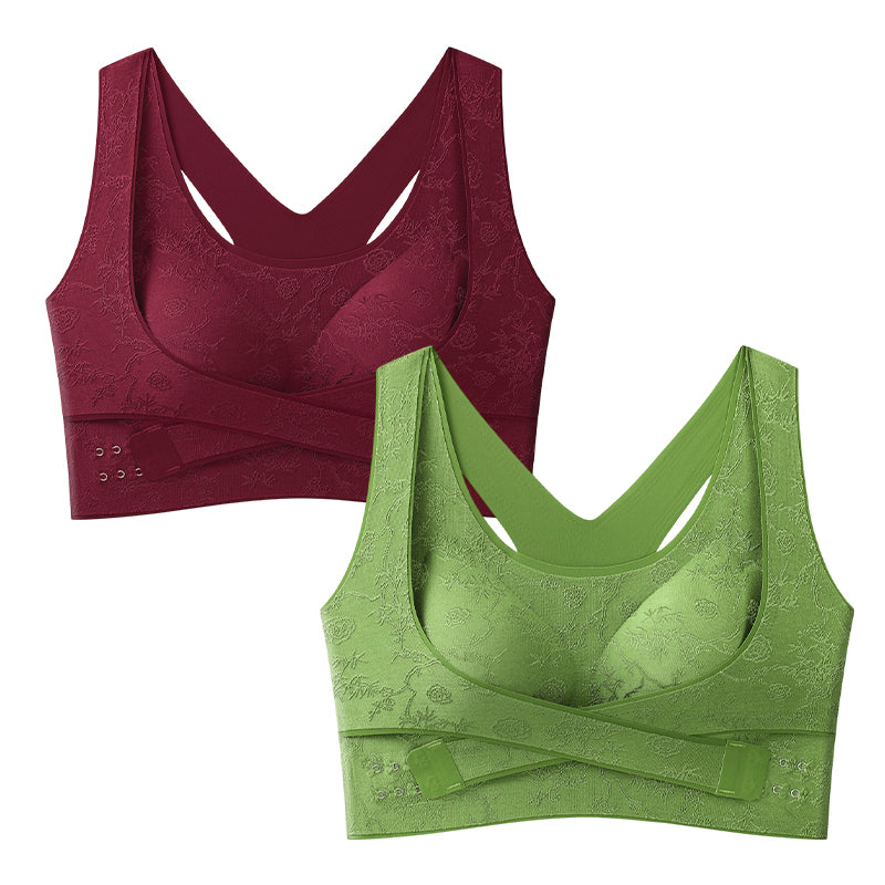 💖✨ All-Day Comfort Meets Perfect Shape! Criss-Cross Lift & Sculpt Bra 50% OFF👚⚡️