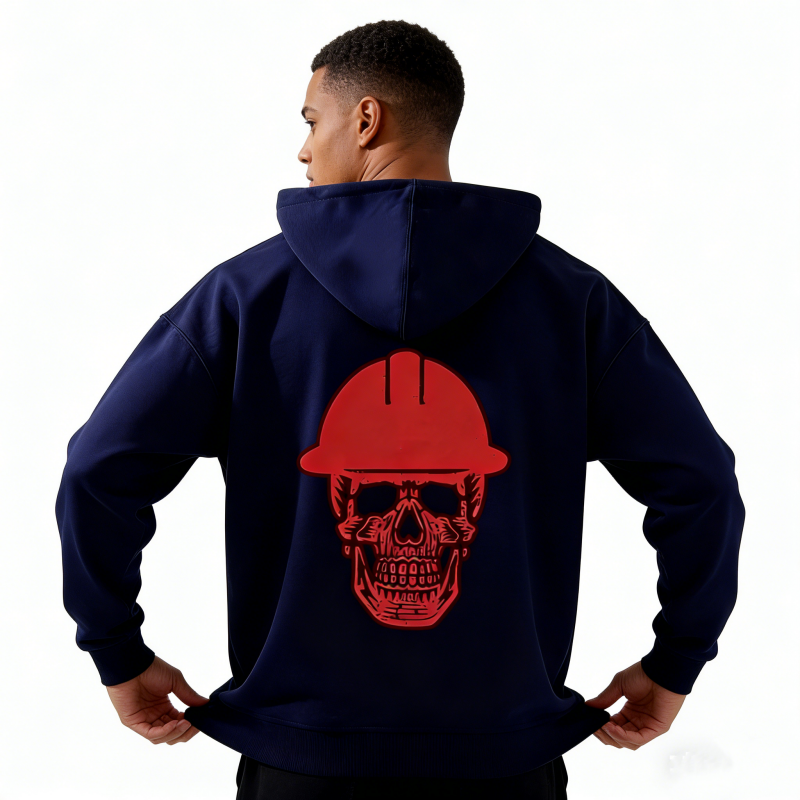 Printed Pullover Hoodie for Men & Women