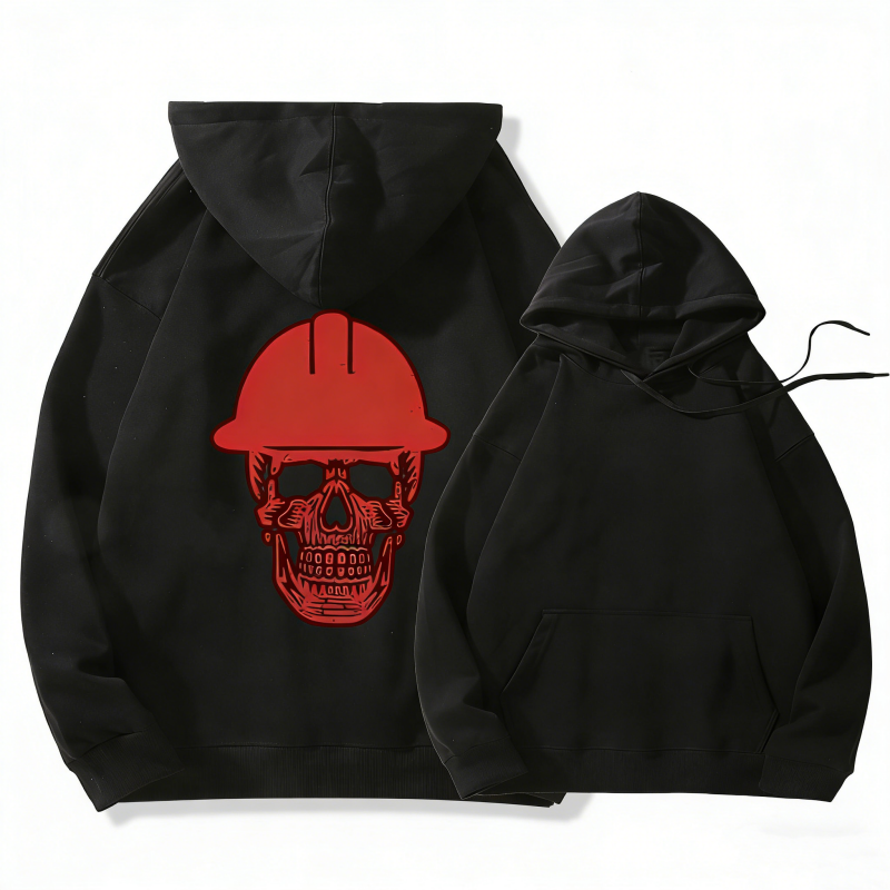 Printed Pullover Hoodie for Men & Women