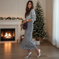 Women's High Slit Sequin Midi Skirt