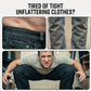 Men's Loose-Fit Drawstring Pants with Pockets