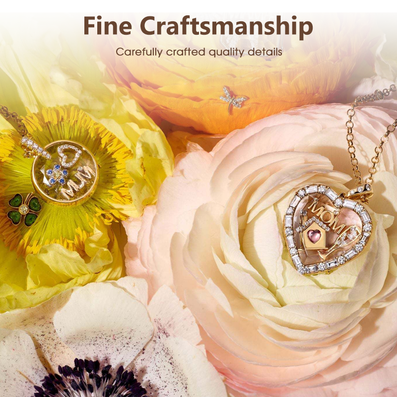 Retro Chic Locket Pendant Necklace