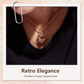 Retro Chic Locket Pendant Necklace