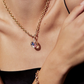 Retro Chic Locket Pendant Necklace