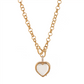 Retro Chic Locket Pendant Necklace