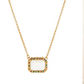 Retro Chic Locket Pendant Necklace