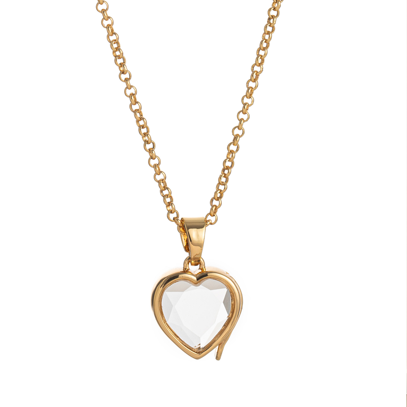 Retro Chic Locket Pendant Necklace