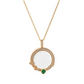 Retro Chic Locket Pendant Necklace
