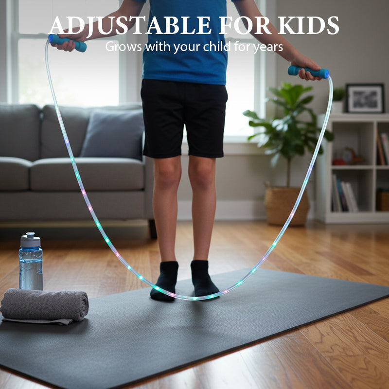 🔥Hot Sale-70% OFF🏆LED Light-Up Jump Rope for Kids