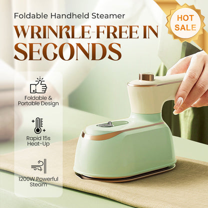 👚LAST DAY 50% OFF⚡Foldable Handheld Steamer with 180° Rotating Handle💥