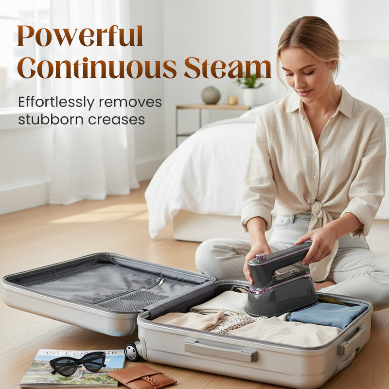 👚LAST DAY 50% OFF⚡Foldable Handheld Steamer with 180° Rotating Handle💥