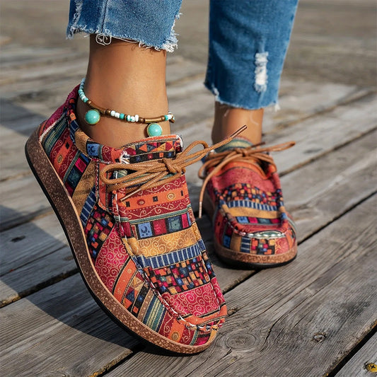 Women's Lightweight Lace-Up Loafers