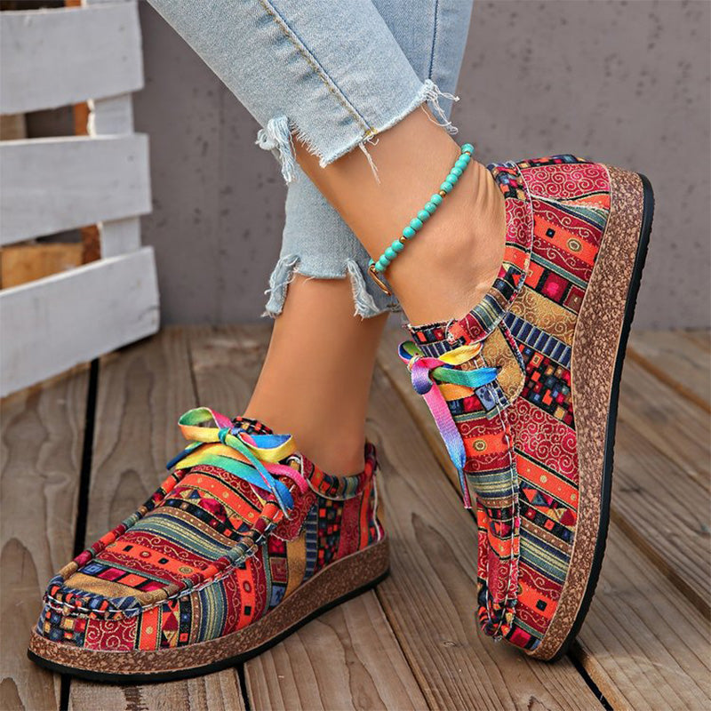 Women's Lightweight Lace-Up Loafers